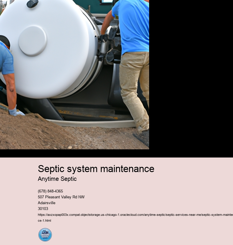 Septic system maintenance