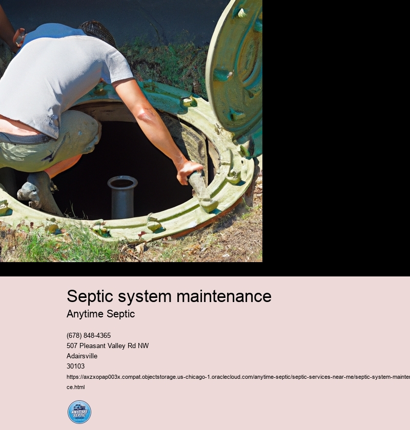 Septic system maintenance