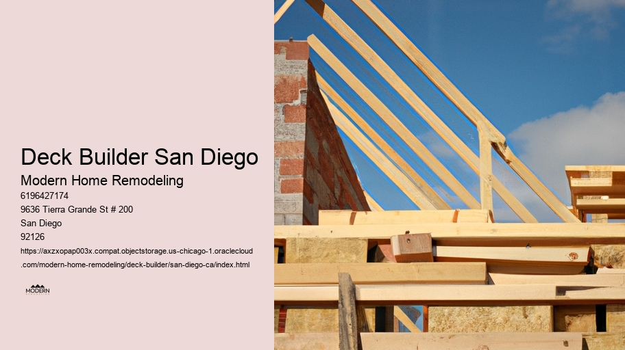 Deck Builder San Diego