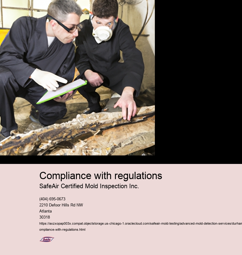 Compliance with regulations