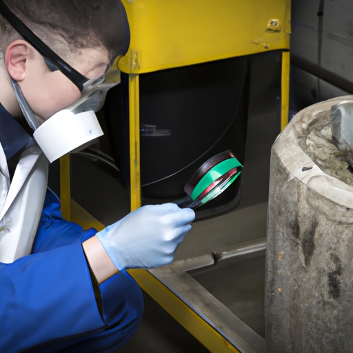 What is involved in a professional mold inspection process?