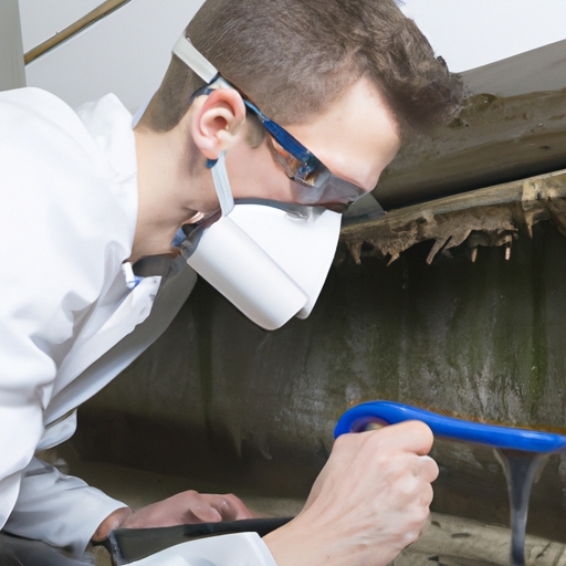 What is the purpose of a mold inspection?
