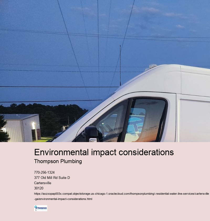 Environmental impact considerations