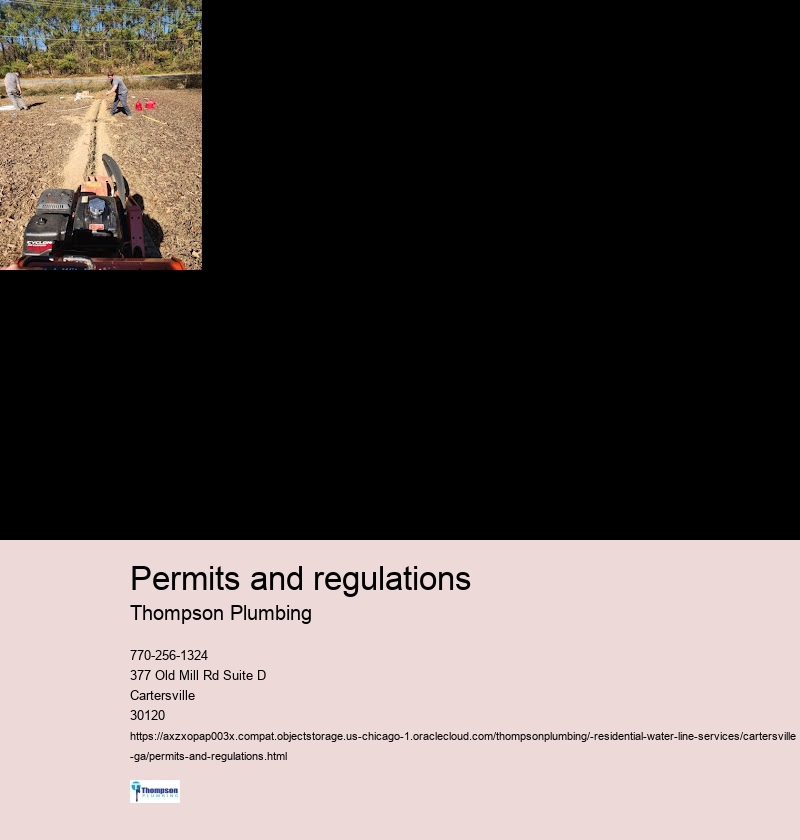 Permits and regulations